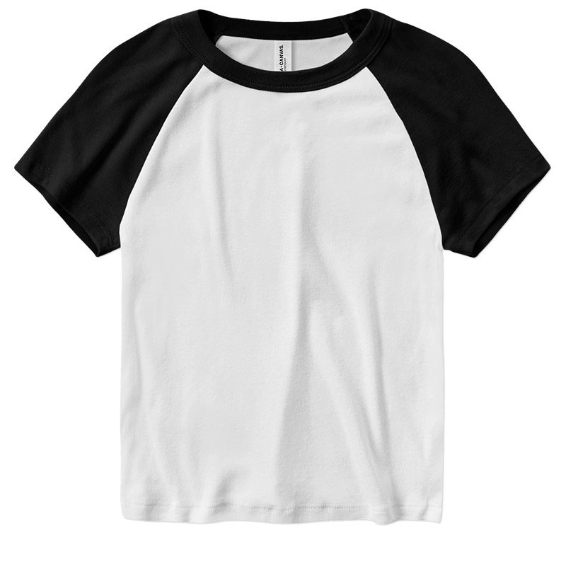 Ladies Micro Rib Raglan Baby Tee