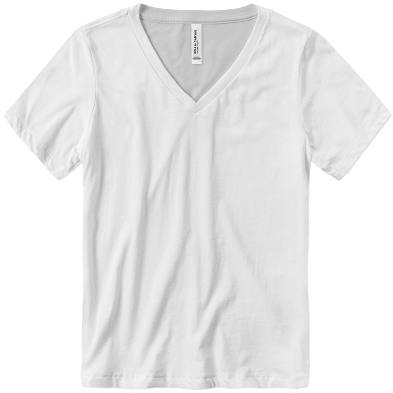 Ladies Relaxed Jersey V-Neck Tee
