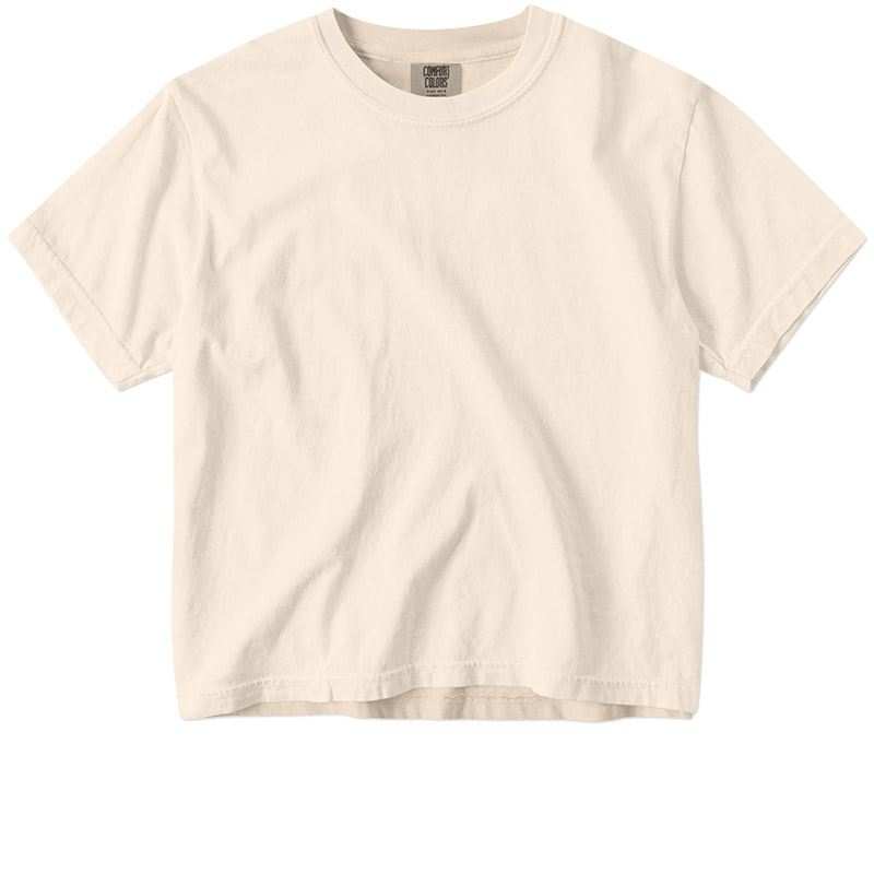 Ladies Pigment Dyed Heavyweight Boxy Tee